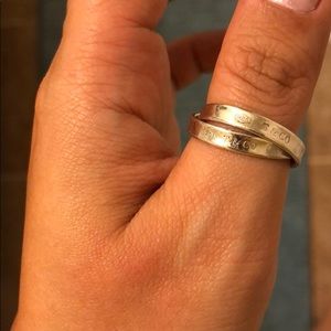 Tiffany & Co. 1837 Interlocking Double Ring